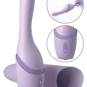 JimmyJane Hello Bang - Stoßvibrator mit Wärmefunktion, 27cm, Silikon/Abs – A