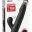 Super Sonix Silicone Thruster Rabbitvibrator, Schwarz, 22 cm, Stoß-Funktion & Vibro-Zungen – Verpackung