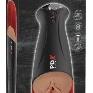 PDX Elite - Fuck-O-Matic Pro XL - Masturbator mit Hodenstimulator – Verpackung