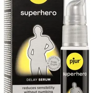 Pjur Superhero Concentrated Delay Serum 20ml - Unsichtbarer Schutz für längeren Genuss