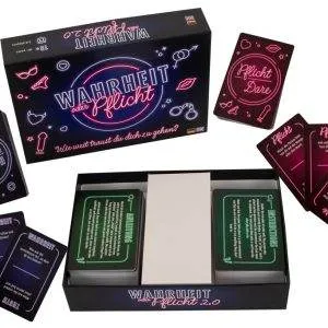 Schatzi Wahrheit oder Pflicht - Kartenspiel für 2-8 Spieler:innen – A