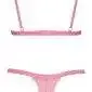 Cottelli FANTASY Neonpinkes Spitzen-Dessous-Set Cottelli FANTASY Neonpinkes Spitzen-Dessous-Set – Hollow Rückseite