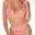 Cottelli FANTASY Neonpinkes Spitzen-Dessous-Set – A