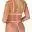 Cottelli FANTASY Neonpinkes Spitzen-Dessous-Set – Rückseite
