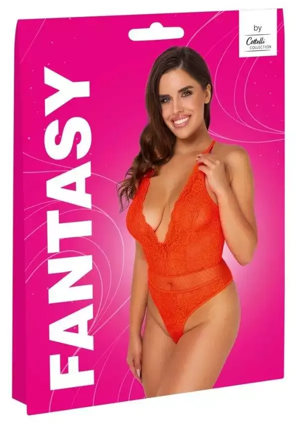 Cottelli FANTASY Eyecatcher-Riobody Neon Korall – Verpackung