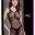 Cottelli PARTY Minikleid mit Harness, Schwarz, S/M/L/XL, Mattlook-Riostring enthalten – Verpackung