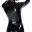 Black Level Lackglanz Minikleid - Stylisches Highlight in Schwarz Black Level Minikleid in Lackglanz, Größe S, Schwarz – Rückseite