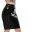 LateX Knielanger Rock mit Fesselringen in Schwarz LateX Knielanger Rock mit Fesselringen in Schwarz – C