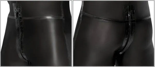 LateX Langarm-Overall in Rauchgrau, Größe S/M, transparent LateX Langarm-Overall in Rauchgrau, Größe S/M, transparent – Det B