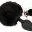 You2Toys flauschiger Bunny-Analplug Größe M in Schwarz – A