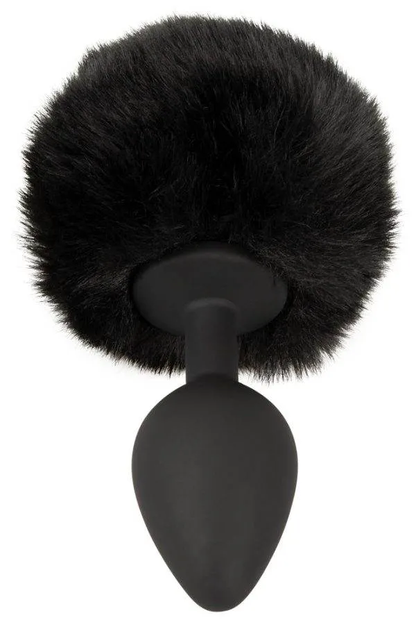 You2Toys flauschiger Bunny-Analplug Größe M in Schwarz You2Toys flauschiger Bunny-Analplug Größe M in Schwarz – C