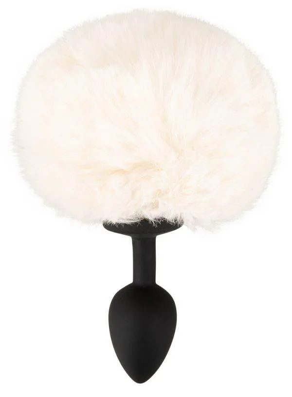 You2Toys Fluffy Tail Analplug Größe S - Weiß/Schwarz You2Toys Fluffy Tail Analplug Größe S - Weiß/Schwarz – C