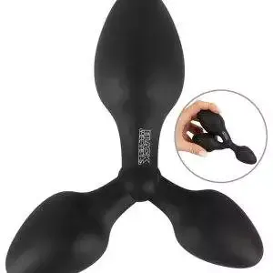 Black Velvets Training Triple Analplug Set Black Velvets Training Triple Analplug Set – A