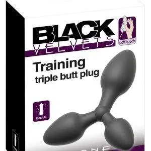 Black Velvets Training Triple Analplug Set Black Velvets Training Triple Analplug Set – Verpackung