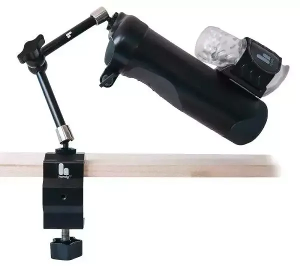 The Handy Freihändiger Masturbator Halterung - Handsfree Desk Mount, Silber The Handy Freihändiger Masturbator Halterung - Handsfree Desk Mount, Silber – E