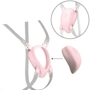Kiiroo Luxus Harness für LuxHer Klitorisvibrator, Größe verstellbar, schwarz