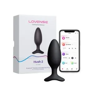 Lovense Hush 2 - Kraftvoller Bluetooth Analplug (Größe M) Lovense Hush 2 - Kraftvoller Bluetooth Analplug (Größe M) – C