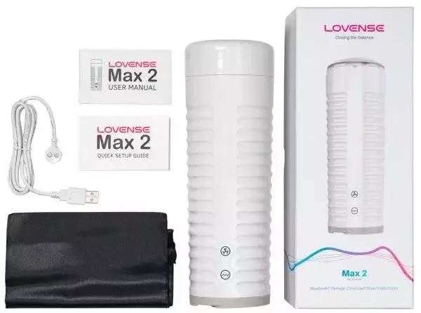 Lovense Max 2 - Bluetooth Masturbator mit Vibration und Saug-Effekt Lovense Max 2 - Bluetooth Masturbator mit Vibration und Saug-Effekt – D