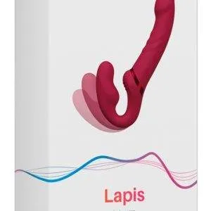 Lovense App Controlled Vibrating Strapless Dildo 