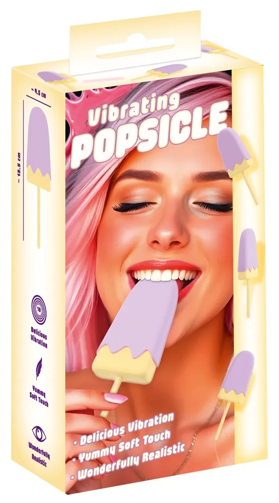 You2Toys Vibrating Popsicle - Auflegevibrator, erfrischend cool – Verpackung