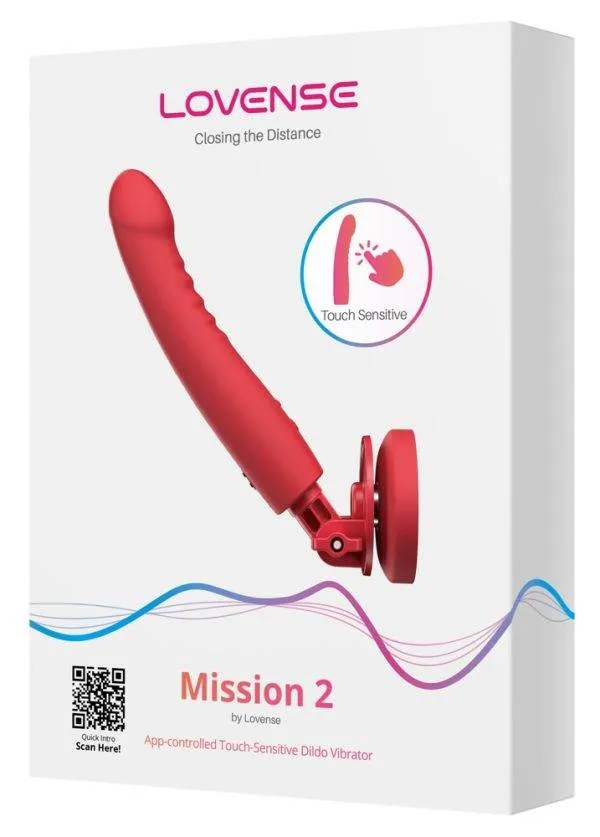 Lovense Mission 2 - App-gesteuerter Dildo Vibrator mit Touch-Sensitive-Funktion – Verpackung