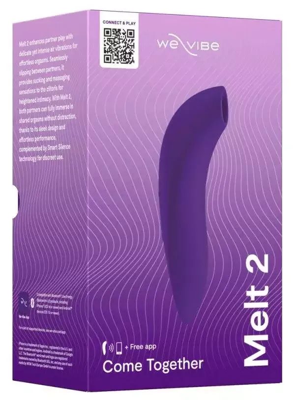 We-Vibe - Pleasure Air Clitoral Stimulator Melt 2 - Schwarz – Verpackung