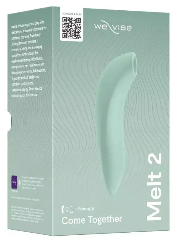 We-Vibe Melt 2 Clitoral Stimulator -  Pleasure Air & Saugmodi – Verpackung