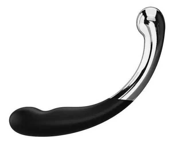 Fifty Shades of Grey Metal and Silicone Wand Sweet Pressure, Doppeldildo 21,5 cm – A