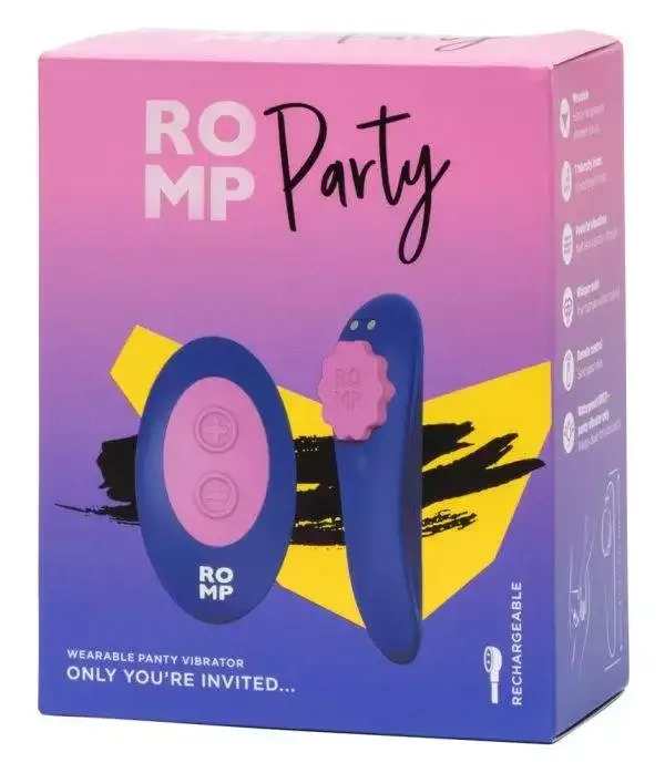 ROMP Silikon Panty Vibrator - Intime Party to go – Verpackung