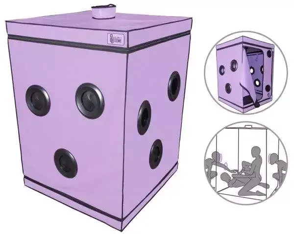 Secret Dome Scandale BDSM Spielebox für GloryHole und Rollenspiele in Dark Room – A