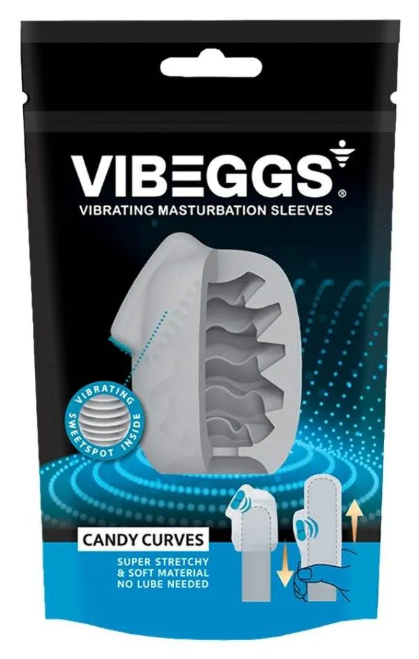Vibeggs Vibrating Masturbation Sleeve - Ultradehnbar - Farbe: Schwarz – Verpackung Vibeggs Vibrating Masturbation Sleeve - Ultradehnbar - Farbe: Schwarz – Verpackung