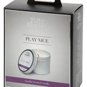 Fifty Shades of Grey Play Nice Vanilla Massagekerze Fifty Shades of Grey Play Nice Vanilla Massagekerze – Bild 1