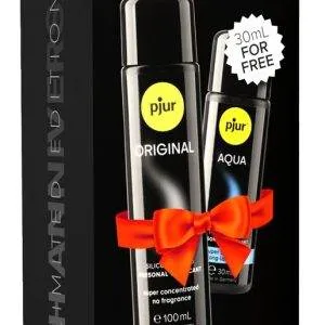 pjur 30th Anniversary Geschenkset - ORIGINAL (100 ml) & AQUA (30 ml) pjur 30th Anniversary Geschenkset - ORIGINAL (100 ml) & AQUA (30 ml) – Bild 1
