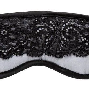 Fifty Shades of Grey Play Nice Satin Augenmaske, Silber/Schwarz Fifty Shades of Grey Play Nice Satin Augenmaske, Silber/Schwarz – Bild 2