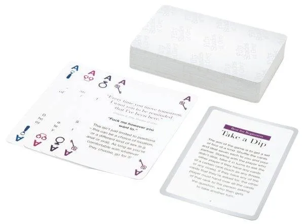 Fifty Shades of Grey - Play Nice Talk Dirty Inspiration Cards Fifty Shades of Grey - Play Nice Talk Dirty Inspiration Cards