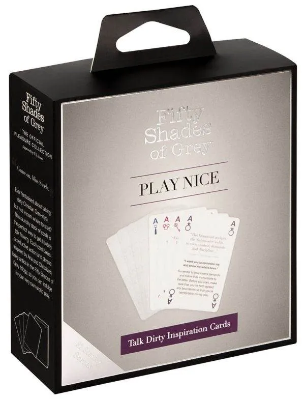 07012200000_verp Fifty Shades of Grey - Play Nice Talk Dirty Inspiration Cards
