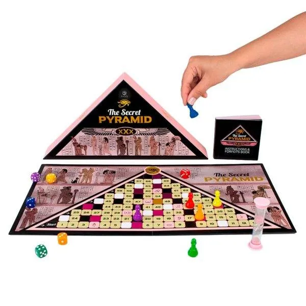 Geheime Verführungen - The Secret Pyramid Erotische Brettspiel