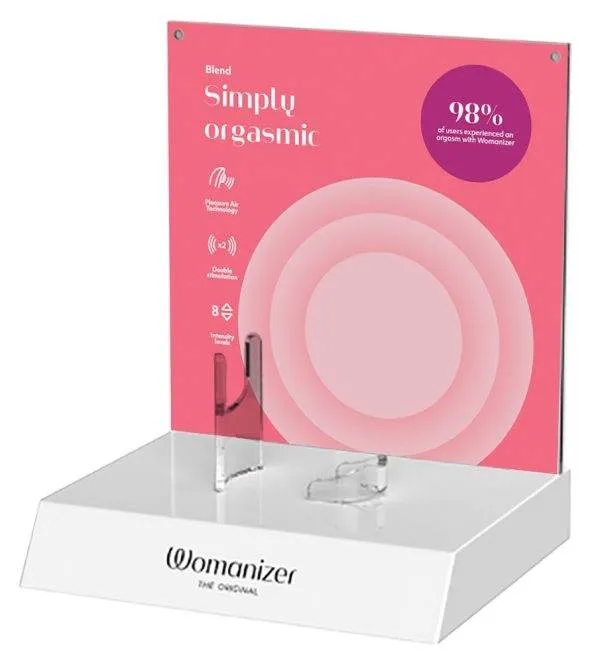 Womanizer - Tresendisplay mit Produkthalter Womanizer - Tresendisplay mit Produkthalter