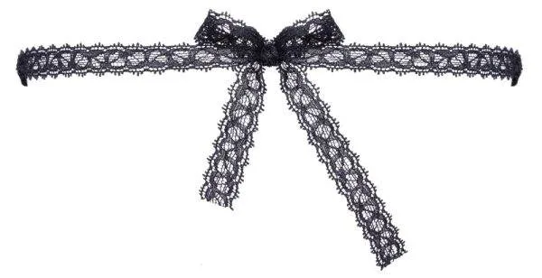 Cottelli ACCESSOIRES Spitzen Augenmaske in Schwarz Cottelli ACCESSOIRES Spitzen Augenmaske in Schwarz