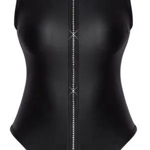 Cottelli PARTY Body mit Strass-Zip, Größe M, Schwarz, Rio-Style Cottelli PARTY Body mit Strass-Zip, Größe M, Schwarz, Rio-Style – Bild 5