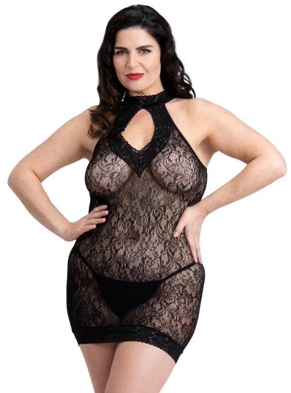 Fifty Shades of Grey Captivate Spitzenkleid mit Cut-out, Schwarz, XS Fifty Shades of Grey Captivate Spitzenkleid mit Cut-out, Schwarz, XS