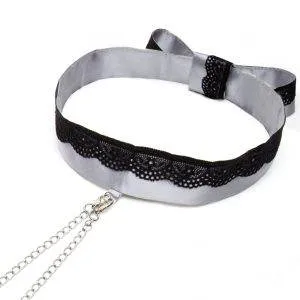Fifty Shades of Grey - Sweet Play Nice Satin Collar & Nipple Clamps Fifty Shades of Grey - Sweet Play Nice Satin Collar & Nipple Clamps – Bild 3