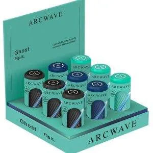 Arcwave Ghost Wendbare Masturbator-Sleeves im Tresendisplay Combo Pack - Black, Blue, Mint – Bild 1