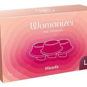 Womanizer Premium 2 & Classic 2 Aufsatz Set, 3 Stück, Größe L, Silikon & PU, hygienisch und nachhaltig Womanizer Premium 2 & Classic 2 Aufsatz Set, 3 Stück, Größe L, Silikon & PU, hygienisch und nachhaltig – Bild 1