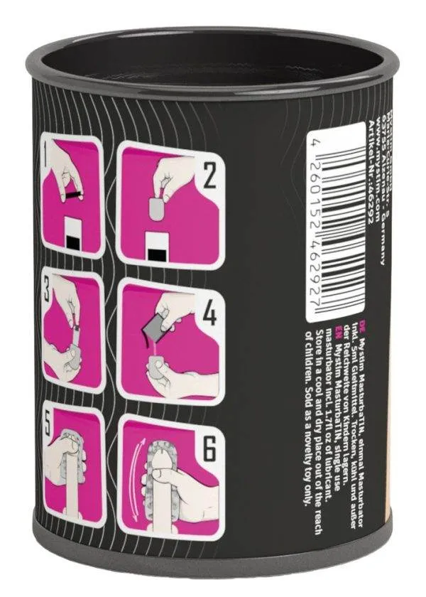 Mystim MasturbaTIN Swirl Girl - Penisstimulator mit Wirbelstruktur Mystim MasturbaTIN Swirl Girl - Penisstimulator mit Wirbelstruktur