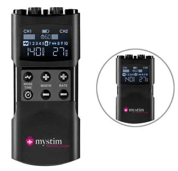 Mystim Tension Lover 2 E-Stim Powerbox, wiederaufladbar - inkl. Zubehör Mystim Tension Lover 2 E-Stim Powerbox, wiederaufladbar - inkl. Zubehör