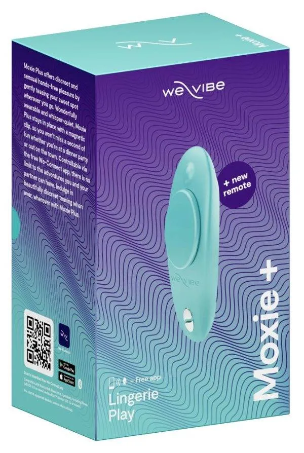 54071760000_verp We-Vibe Moxie+ Panty-Vibrator, 10 Vibrationsmodi, Fernbedienung, wasserdicht