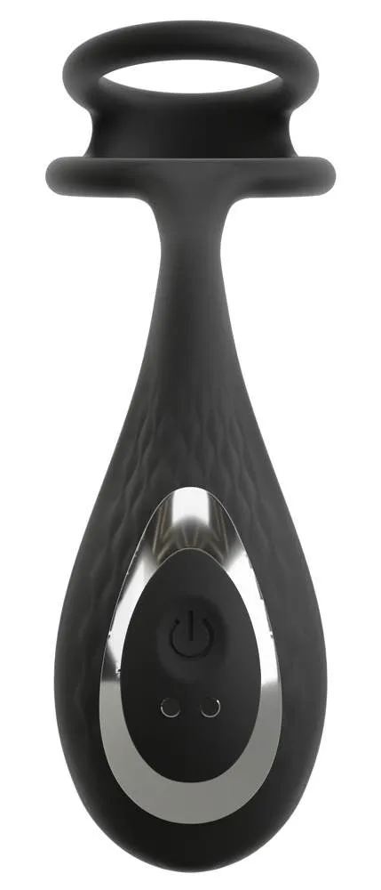 Rebel RC Prostata-Vibrator mit Perineum-Auflegevibrator, Moving Rings und Nodding Funktion, schwarz Rebel RC Prostata-Vibrator mit Perineum-Auflegevibrator, Moving Rings und Nodding Funktion, schwarz