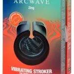 Arcwave Zing - diskreter und leiser Masturbator, extrastark, 10 Vibrationsmodi, inkl. Silikonring