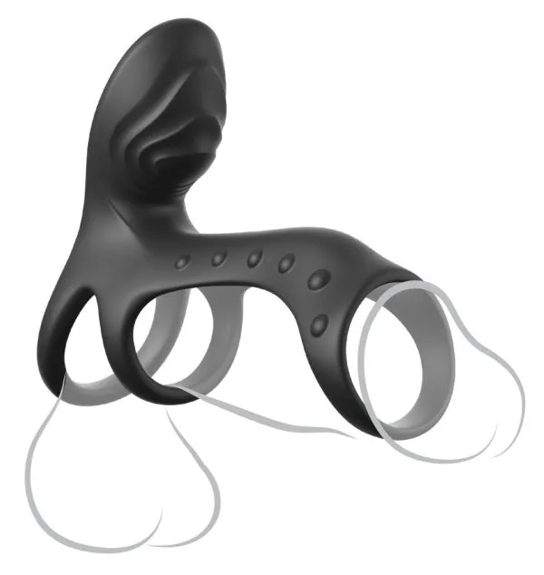 Fantasy C-Ringz Ultimate Couples Cage Pro Black Fantasy C-Ringz Ultimate Couples Cage Pro Black